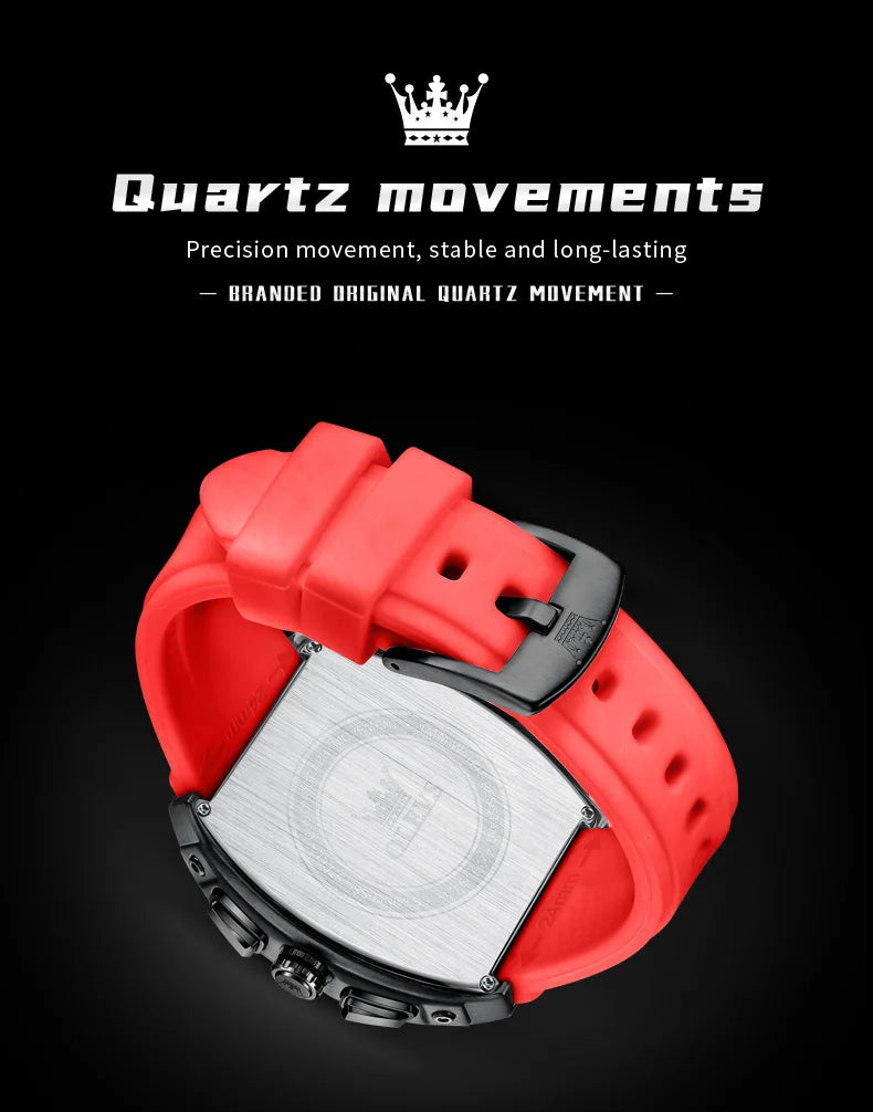 OLEVS 2942 Mens Sport Chronograph Quartz Watch