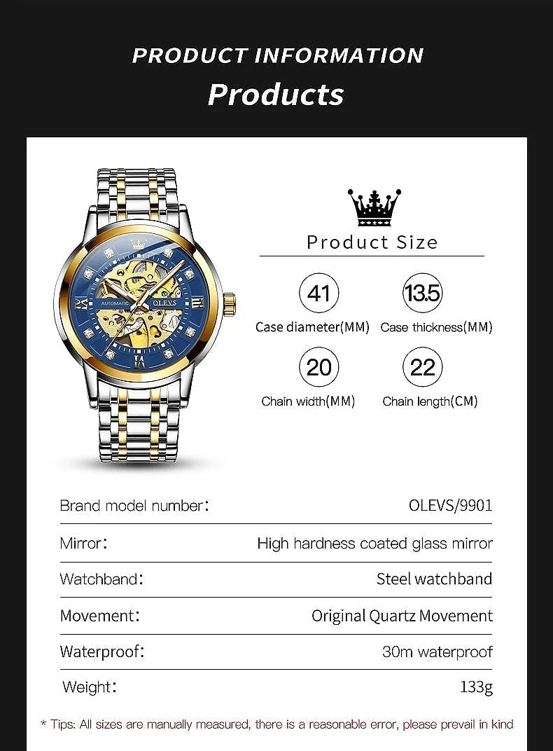 OLEVS 9901 Automatic Mechanical